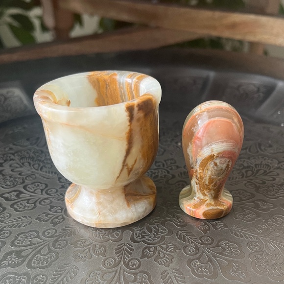Onyx Mortar and Pestle - Picture 4 of 6